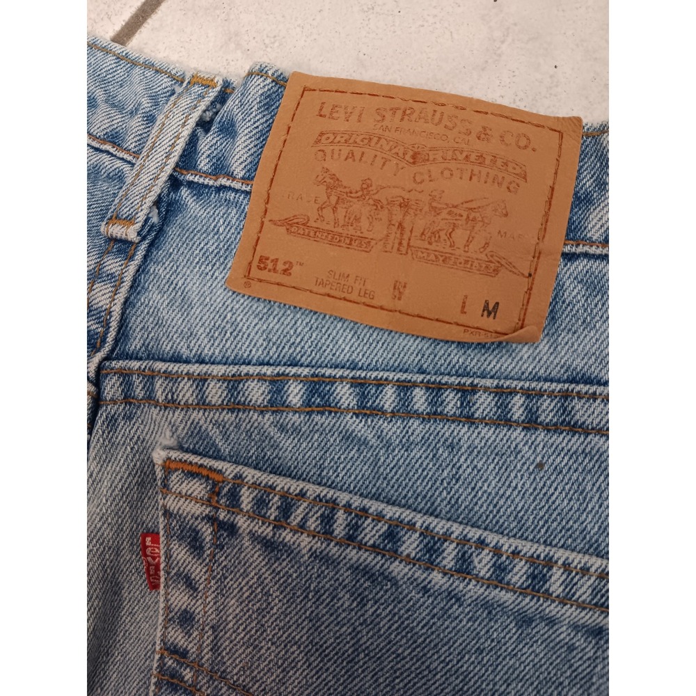 Levi's 512 Slim Fit Tapered Leg Women's Jeans Light Wash Size 7 Medium - Picture 8 of 10